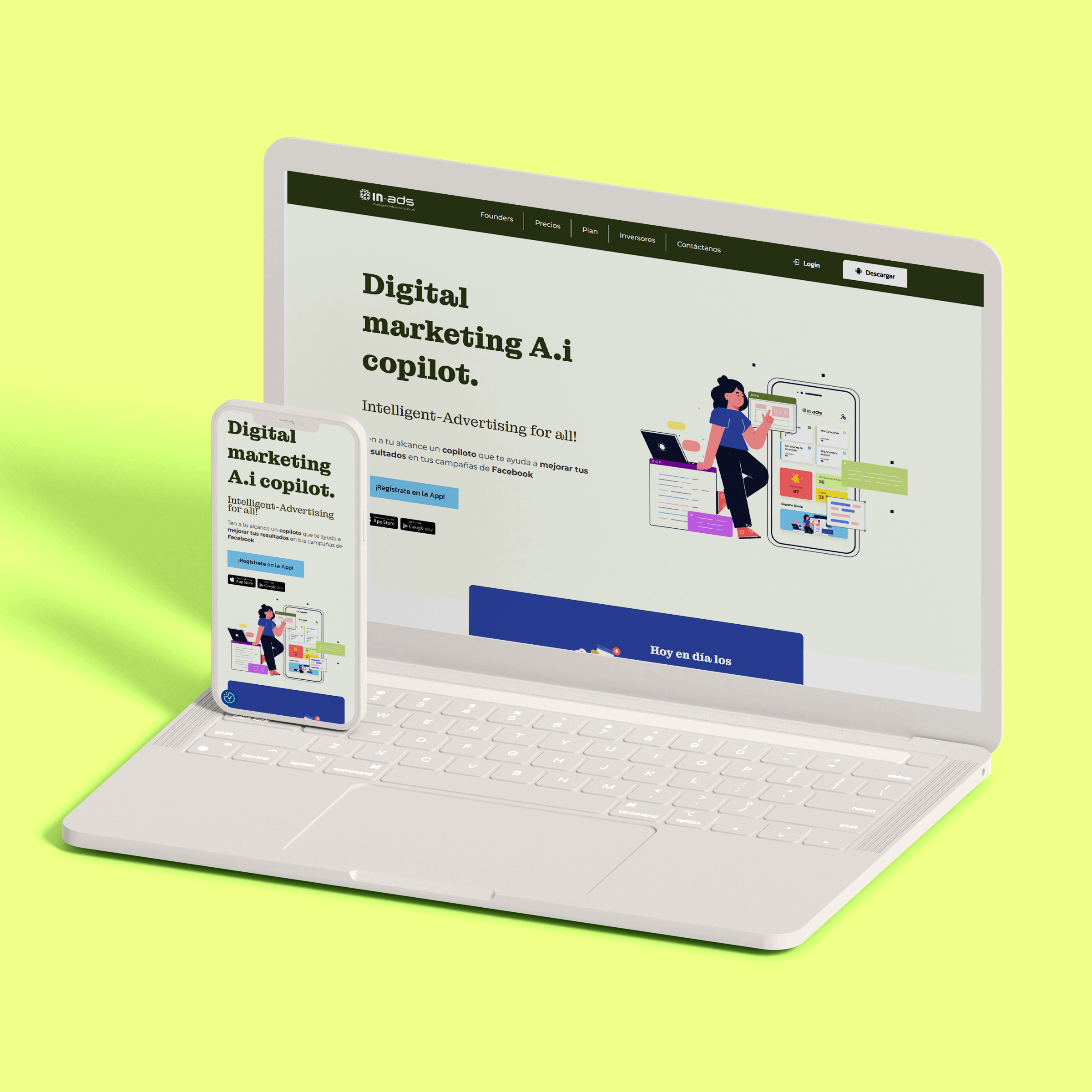 In-Ads marketing site