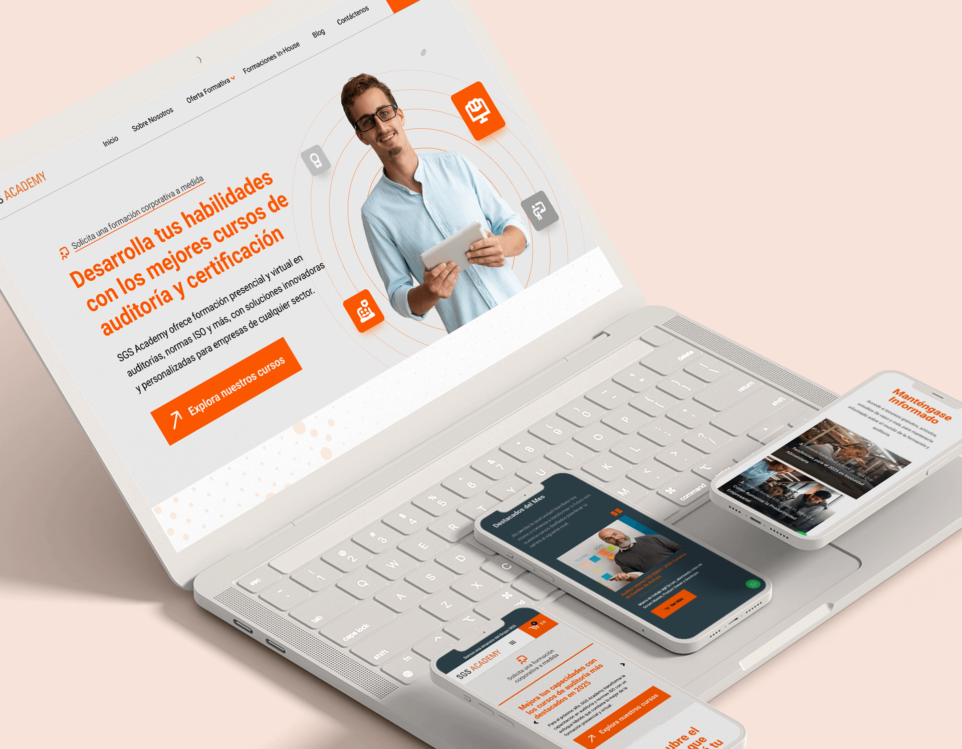 SGS Academy website